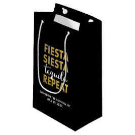 Fiesta Siesta Tequila Repeat Survival Kit Beutel Kleine Geschenktüte