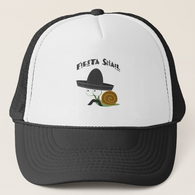 Fiesta Snail Truckerkappe (Vorderseite)