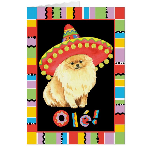 Fiesta Spitz Greetimg Card (Vorne)