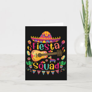 Fiesta Squad Cinco De Mayo Mexican Guitar Nacho So Karte