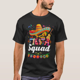Fiesta Squad Cinco De Mayo T-Shirt Mexikanisches P