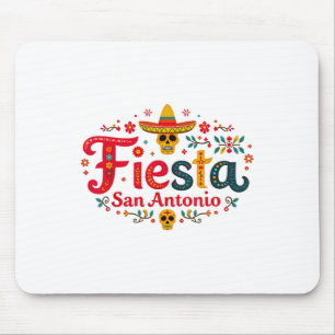 Fiesta Squad San Antonio Texas Cinco De Mayo Lasse Mousepad