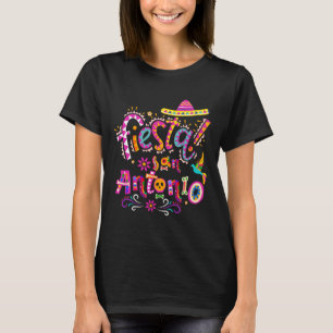 Fiesta Squad San Antonio Texas Cinco De Mayo Lasse T-Shirt