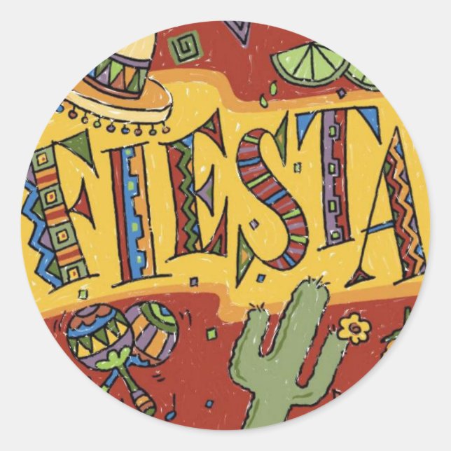 Fiesta Sticker (Vorderseite)
