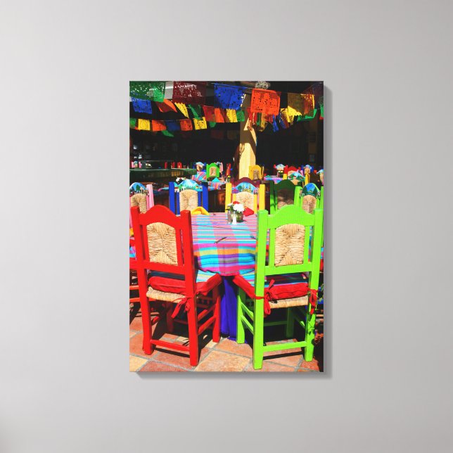 FIESTA-STUHLE 16x24 Leinwanddruck (Vorderseite)