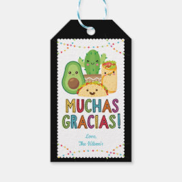 Fiesta Taco Baby Showfavor Danke Tag Geschenkanhänger