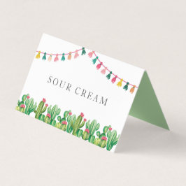 Fiesta taco Bar Party Visitenkarten