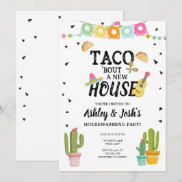 Fiesta Taco Bout Ein neues Party der Hauswärmung Einladung