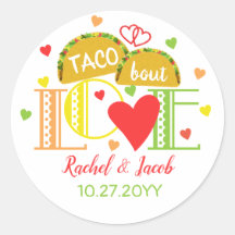 Fiesta Taco Bout Liebe farbenfrohe Engagement Part