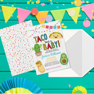 Fiesta Taco Bout Une Invitation Baby shower