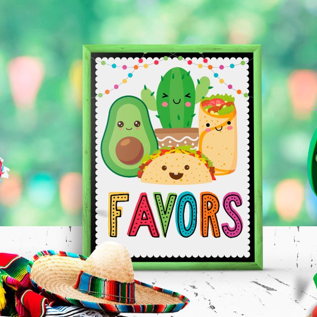 Fiesta Taco Favor Sign Poster (Von Creator hochgeladen)