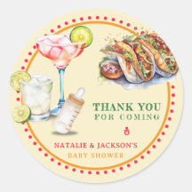Fiesta Tacos Tequila Babydusche Danke