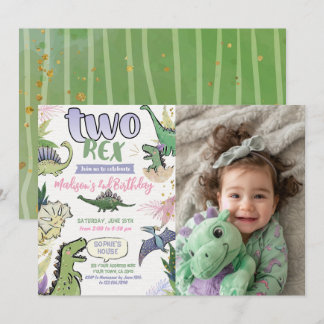 Fiesta temática de Dinosaurio Einladung