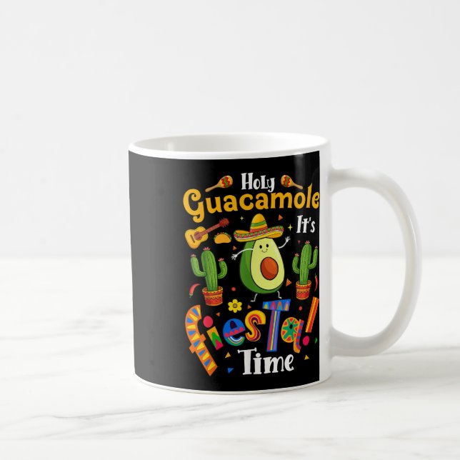 Fiesta Time Tacos Mexican Party Lasse Fiesta Cinco Kaffeetasse (Rechts)