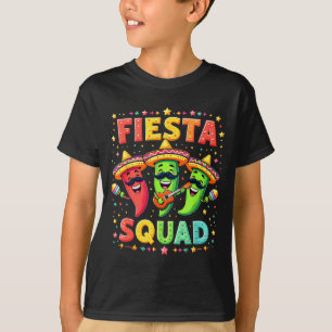 Fiesta-Truppe Cinco De Mayo Familie passende mexik T-Shirt