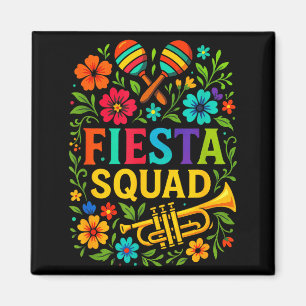 Fiesta-Truppe - Cinco-de-Mayo-Party mexikanischer Magnet