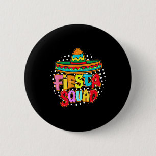 Fiesta-Truppe glückliches Cinco de Mayo mexikanisc Button