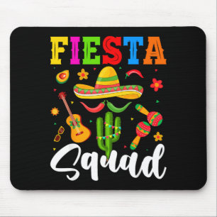Fiesta-Truppe lustig cinco de mayo lass uns mexika Mousepad
