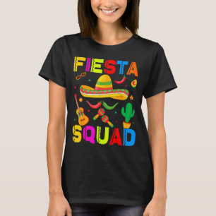 Fiesta-Truppe lustig cinco de mayo lasst uns mexik T-Shirt
