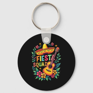 Fiesta-Truppe passendes Cinco-de-Mayo-Mexikanische Schlüsselanhänger
