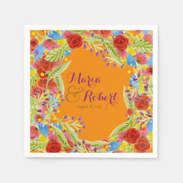 Fiesta Wedding Serviette