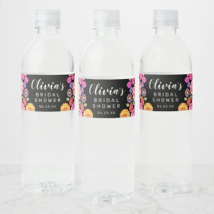 Fiesta Wedding Wine Labels