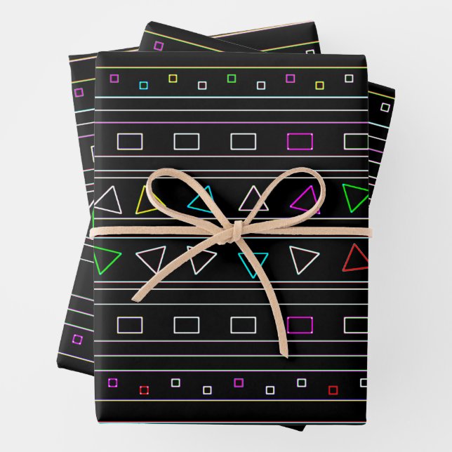 Fiesta Wrapping Paper Flat Sheet Set 3 Geschenkpapier Set (Beispiel)
