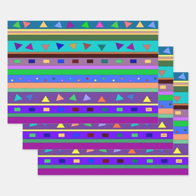 Fiesta Wrapping Paper Sheets Geschenkpapier Set (Set)