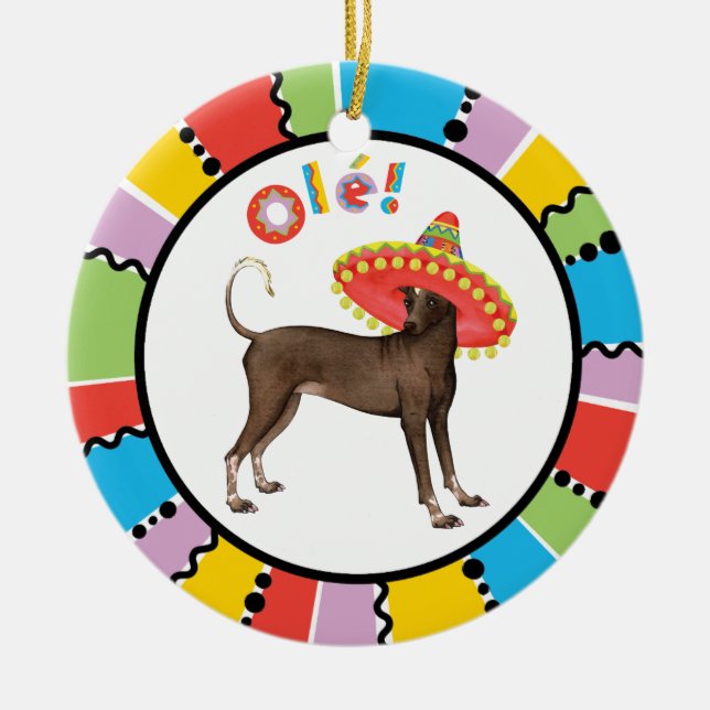 Fiesta Xolo Keramikornament (Vorne)