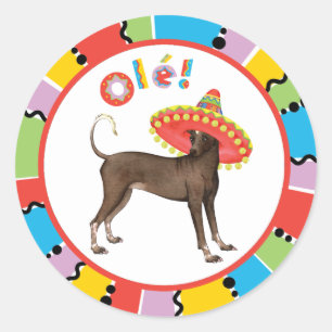 Fiesta Xolo Runder Aufkleber