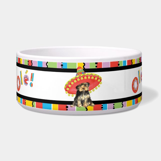Fiesta Yorkie Pet Napf (Links)