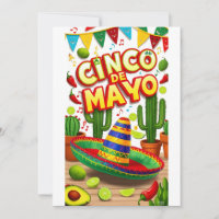 Fiesta Zeit Mexikanische Postkarte