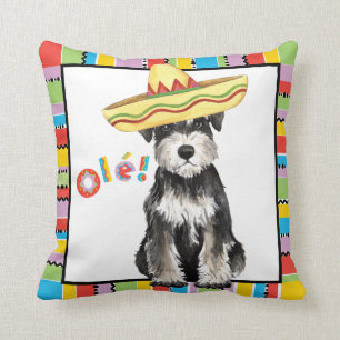Fiesta-Zwergschnauzer Kissen