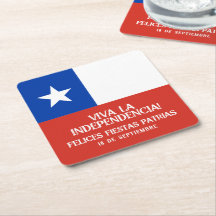 Fiestas Patrias Independence Day Chile Flag