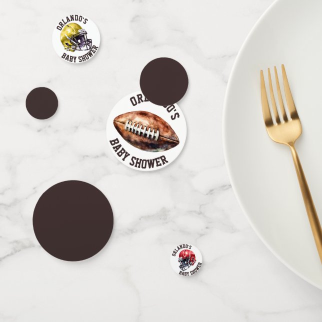 Fièvre de football Baby shower Confetti saupoudrer (Groupe)