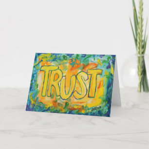Fiez aux Cartes de voeux d'Art Word Inspirant