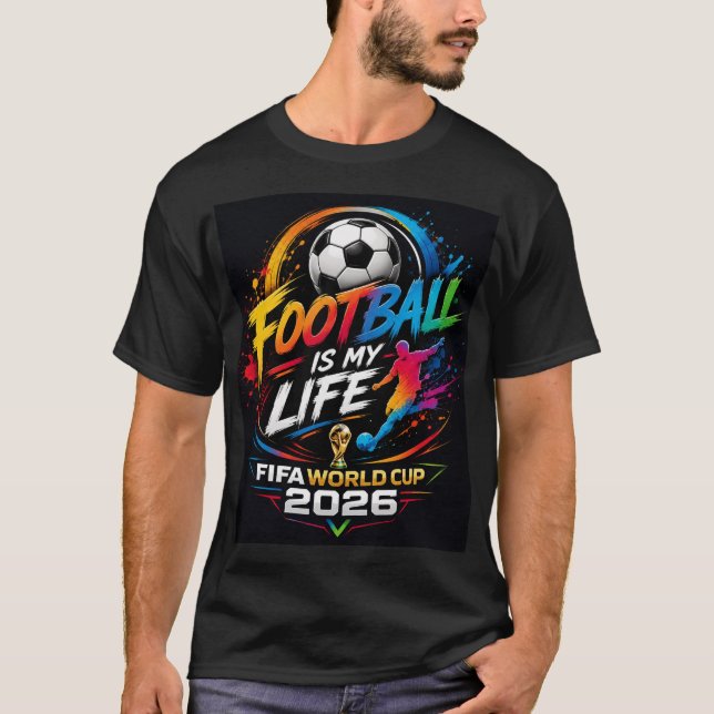 FIFA WELTMEISTERSCHAFT 2026 T-SHIRTS DESIGN (Vorderseite)