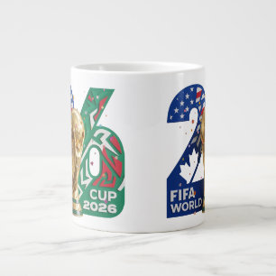 FIFA Weltmeisterschaft 2026 Tassendesign – USA Kan Jumbo-Tasse