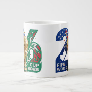 FIFA Weltmeisterschaft 2026 Tassendesign – USA Kan Jumbo-Tasse