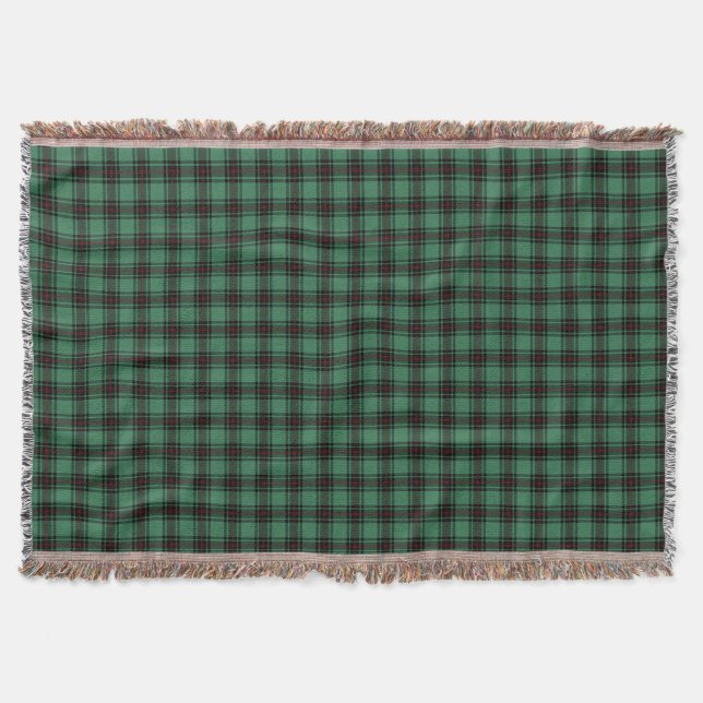 Fife District Tartan-Wurfdecke Decke (Vorderseite)
