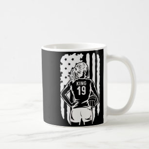 Fife Life High School Volleyball König 19 Kaffeetasse