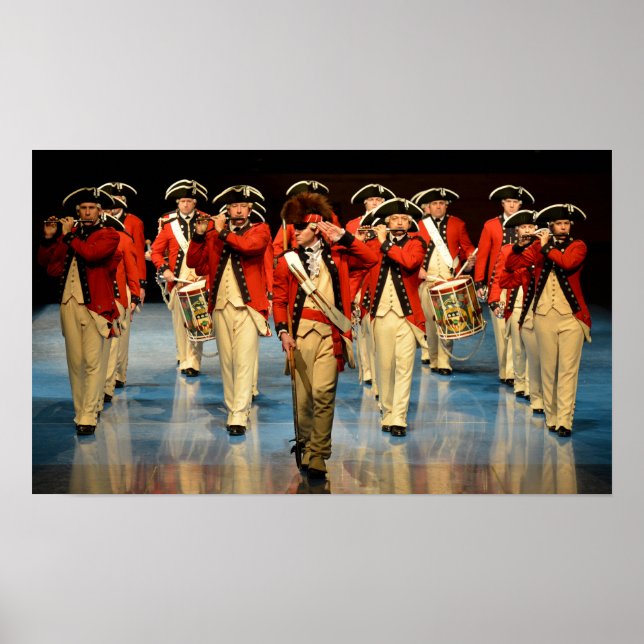 Fife- und Trommelkorps Poster (Vorne)