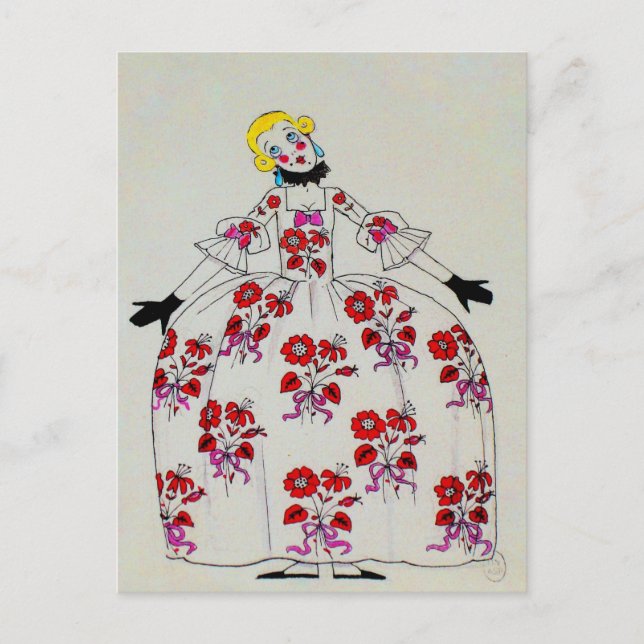 Fifi ~ Postkarte / Einladung (Vorderseite)