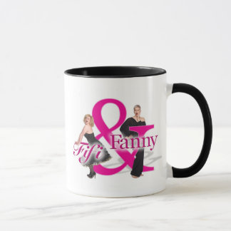 Fifi u. Fanny-Logo-Tasse - mit schwarzen Tasse