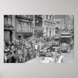 Fifth Avenue, Ostersonntag, 1913 Poster