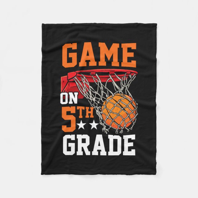 Fifth Grade Game On Sketll Ck To School 5th Grade  Fleecedecke (Vorderseite)