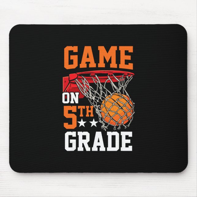 Fifth Grade Game On Sketll Ck To School 5th Grade  Mousepad (Vorne)