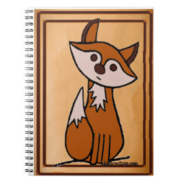 Fig das Fuchs-Notizbuch Notizblock