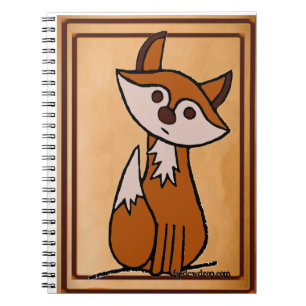 Fig das Fuchs-Notizbuch Notizblock