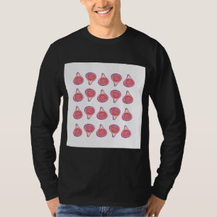 Fig Fruit Zeichnend Küche Nook Druckgeschenk T-Shirt